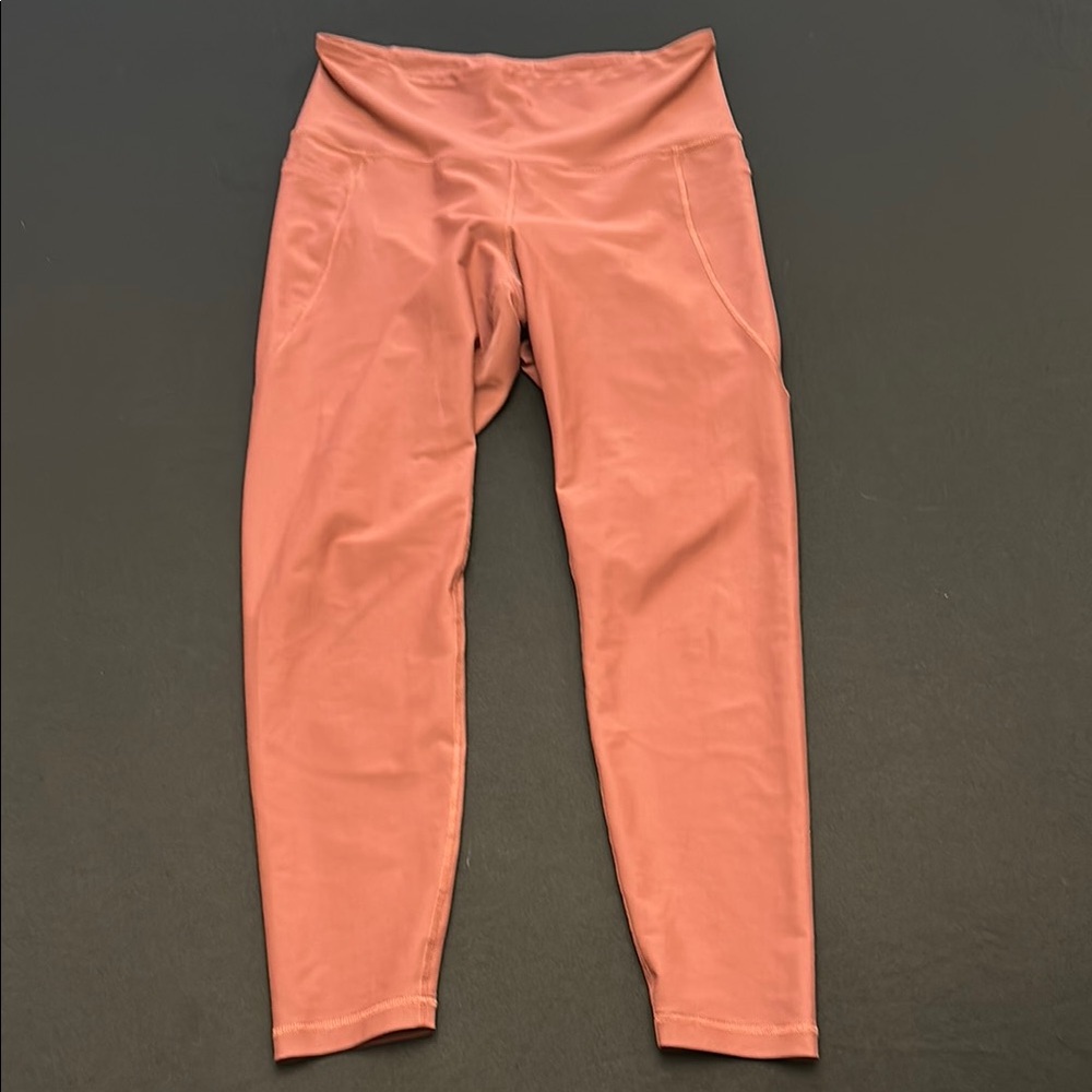 Old Navy Pink Leggings High Waist Stretchy